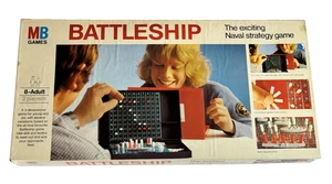 Battleship Board Game MB Games 1975 Vintage Retro Naval Strategy Complete - Picture 1 of 6
