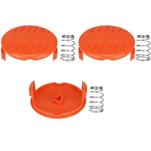 3Pcs Spool Cap & Spring 385022-03 Replacement For Black & Decker GH600 GH610 - Picture 1 of 17