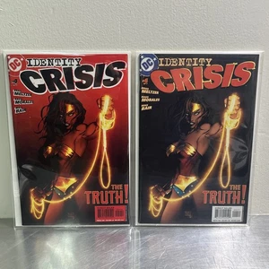 x2 Identitätskrise #4 DC Comics - Michael Turner Wonder Woman Cover x2 - 2004 - Bild 1 von 2