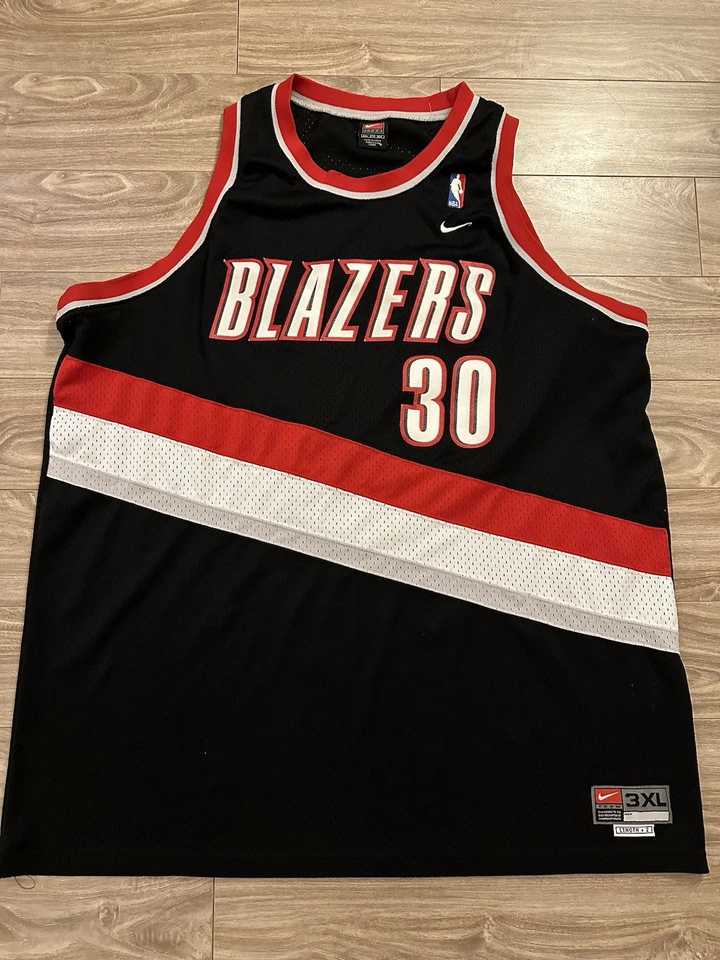 Camiseta deportiva de colección Portland Trailblazers Rasheed Wallace #30 Nike auténtica Swingman 3XL Foto 1 de 4