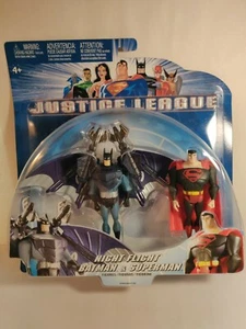 2003 Justice League NIGHT FLIGHT BATMAN & SUPERMAN (CosBman712) - Picture 1 of 8