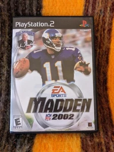 Madden 2002 - PS1 PS2 Playstation Game Complete - Picture 1 of 4