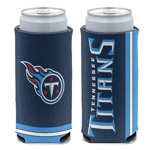 Neu 2-seitige Tennessee Titans Football League lizenzierte schmale Dosenkühler - 1 Stück - Bild 1 von 1