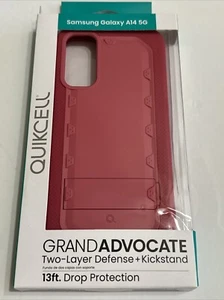 QUIKCELL GrandAdvocate Kickstand Case for Samsung Galaxy A14 5G - Pink - Picture 1 of 4