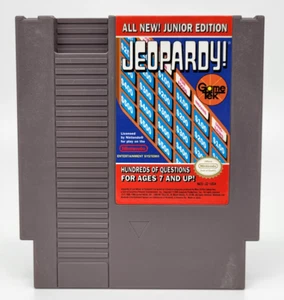 Jeopardy! Junior Edition - Nintendo NES Cartridge - USA - Picture 1 of 5