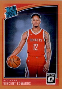 2018-19 Donruss Optic Orange #165 Vincent Edwards RR /199