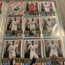Match Attax 15/16 Premier League Swansea City Team