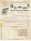 29 Concarneau Canned Food Roulland And Son Brothers Invoice 1939 For D