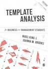 Template Analysis For Business And Management Students, Paperback By King, Ni...