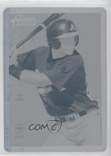 2006 Bowman Heritage Prospects Printing Plate Cyan 1/1 Elvis Andrus #BHP38 0dz7