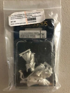 Games Workshop Lord of the Rings Witch King Angmar Mounted and on Foot GAW02-97 - Picture 1 of 1