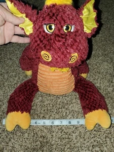 Juguete de peluche Gund Magnus Red Dragon 18' amarillo suave coleccionable - Imagen 1 de 8