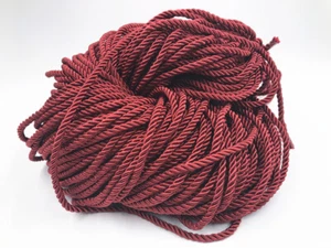 100 Meters 5mm Multicolor Twisted Soutache Braided Rope/Cord Jewellery Craft - Picture 1 of 12