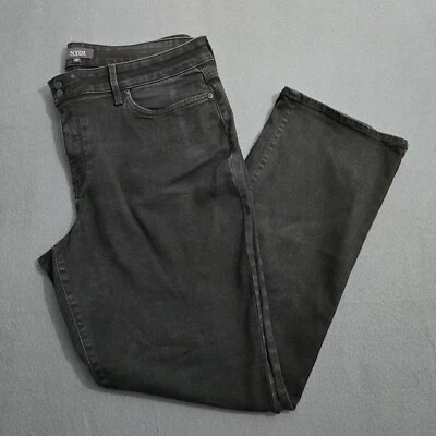 NYDJ Women 14P Black Marilyn Straight Lift Tuck Technology Jeans - Image 1 of 4