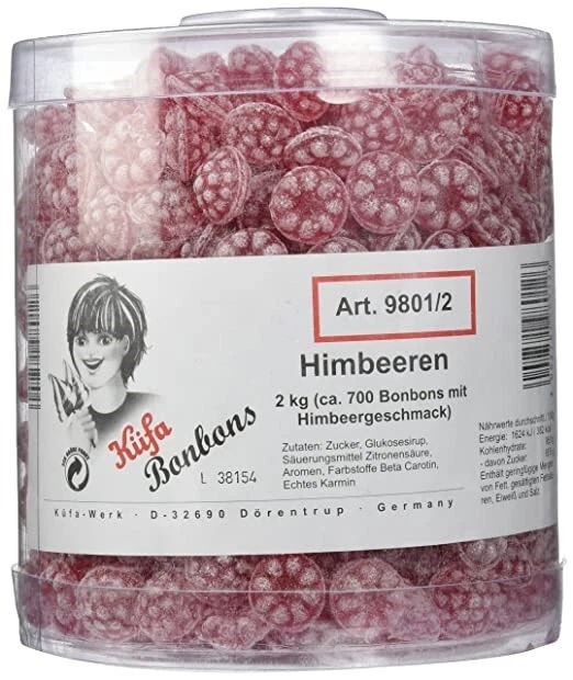Küfa Himbeeren Bonbons 2 Kg
