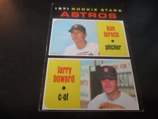 ken forsch (houston astros - pitcher) 1971 topps ROOKIE card #102 excellent