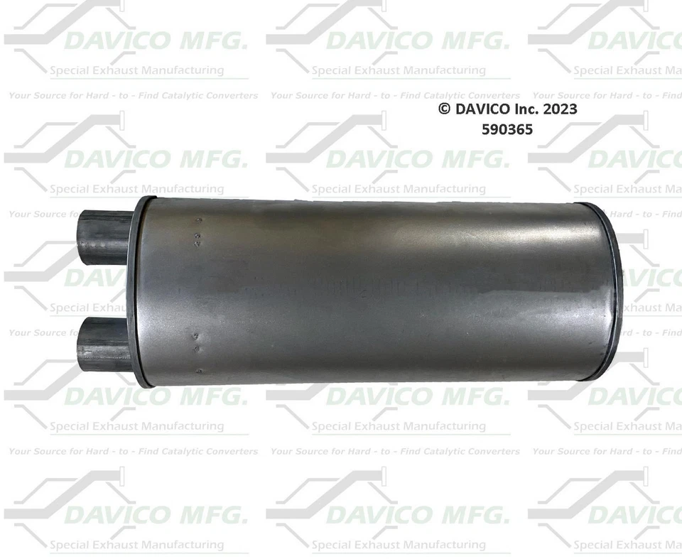 Exhaust Muffler Fits 1996 1997 1998 1999 GMC K2500 7.4L V8 GAS OHV - Image 1 of 4