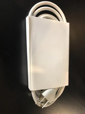 100% Genuine Apple MacBook Pro  61W 87W 61W 87W Power Adapter 6Ft Extension Cord - Image 1 of 3