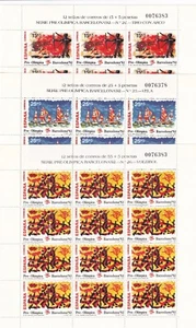 España 1992 Edifil Hoja Miniatura 40/42 Juegos Olímpicos Barcelona 92 Deportes MNH - Imagen 1 de 1