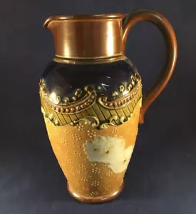 Antique Doulton Lambeth Slaters Stoneware Jug - Picture 1 of 7