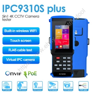 RSRTENG IPC-9310 Plus Überwachungskamera Tester Monitor 4K 8MP WiFi IP CVI TVI AHD - Bild 1 von 9