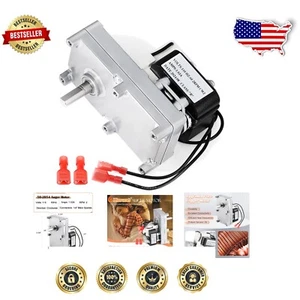 Repuesto de motor de barrena silenciosa de 2 RPM para estufas Enviro M55 y Vistaflame VF55 - Imagen 1 de 8