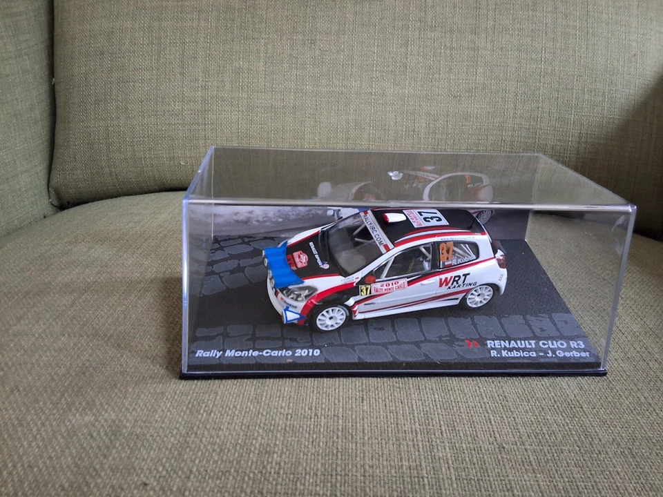 Renault clio R3 Montecarlo 2010 Kubica 1/43 - Immagine 1 di 1