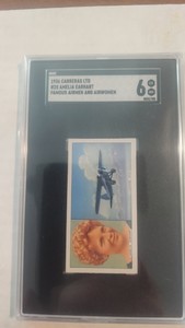 1936 Ltd Carreras Amelia Earhart #25 SGC6 Exnm