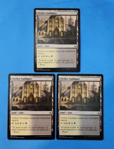 3x Orzhov Guildgate War Of The Spark 2019 Mtg Magic Gathering Land Gate Mana 269 - Picture 1 of 2