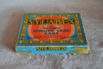Sylabex: The Super Spelling Card Game (1948 Vintage Game) - Image 1 of 3