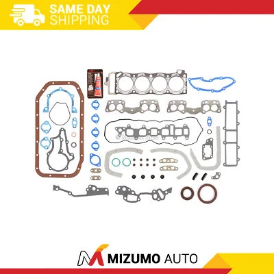 Full Gasket Set Fit 81-82 Toyota Pickup Corona Celica 2.4L SOHC 8V 22R - Image 1 of 4
