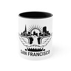 Eagle San Francisco Gay Leather Bar Accent Coffee Mug, 11Oz