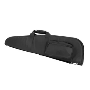 Schwarzer Waffenkoffer mit Aufbewahrungstasche passt Savage Rascal KSA Cricket Chipmunk 22 Gewehr - Bild 1 von 3