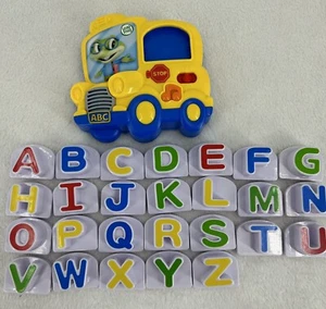 Leap Frog Fridge PHONICS School Bus 26 Letters COMPLETE Songs ABC Wheels Bus - Picture 1 of 11