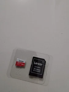 Lexar memory card with adaptador 128GB - Picture 1 of 2