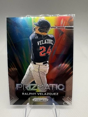 2024 Prizm - Ralphy Velazquez Prizmatic #19 Cleveland Guardians - Image 1 of 2