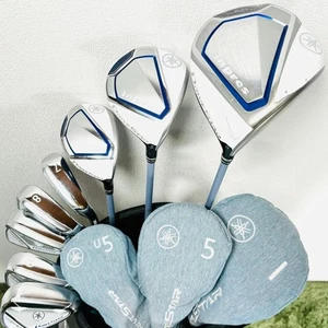 YAMAHA inpres DRIVESTAR 2023 8-Piece Set Ladies Golf Right 1W.5W.5UT.7-9.P.S - Picture 1 of 10