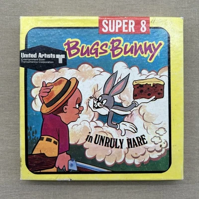 Bugs Bunny in Unruly Hare (Super 8 8mm Film 1967) Ken Films Vintage Cartoon 2233 Foto 1 de 4