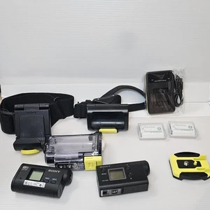Sony HDR-AS15 Action Cam with Waterproof Case,new Batteries Bundle HDR-AS50 INCL - Picture 1 of 16