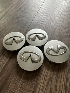 4 P 2011-2014 Infiniti QX56 / QX80 # 73727 20" Wheel Center Cap OEM # 403421LB4A - Picture 1 of 4