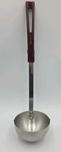Vtg Soup Ladle Brown Handle Bakelite Stanhome Made in the USA 11.5" - Picture 1 of 6