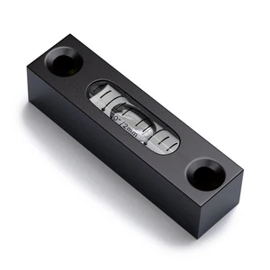 Frasco de vidrio de precisión de metal Spirit nivel de burbuja transparente 58 mm (2 5/16 x 9/16 pulgadas) - Imagen 1 de 10