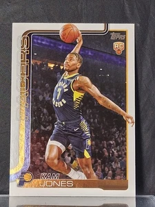 Baloncesto Kam Jones Indiana Pacers 2025-26 Topps #239 radiocontrol - Imagen 1 de 2