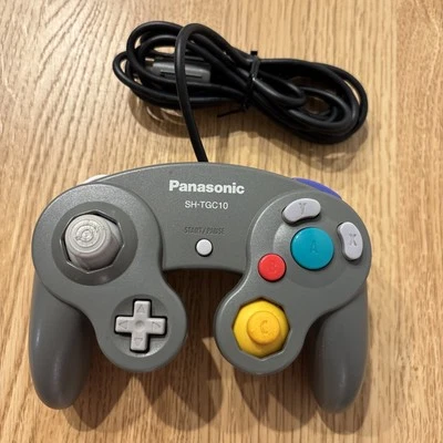 Panasonic Gamecube Controller SH-TGC10 Nintendo Official Color Gray Tested Japan - Image 1 of 4