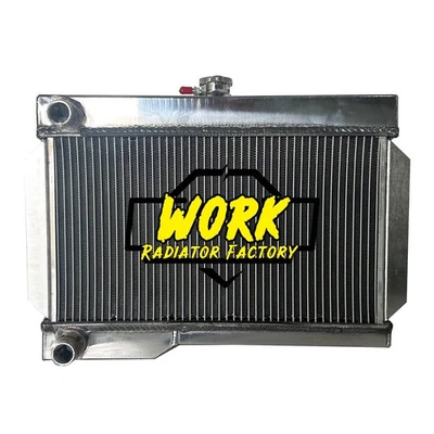 Radiador todo aluminio para 1962-1974 1963 1969 MG ROVER MGB/GT/BASE NUEVO EN CAJA manual Foto 1 de 4