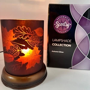 Scentsy Lampenschirm Kollektion HERBST GLOW nur Glaslampe ohne Wachsplatte - Bild 1 von 6