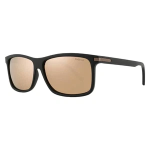 Gafas de sol Polaroid gris dorado espejo rectangulares para hombre PLD 2075/S/X 0003/LM 59 - Imagen 1 de 8