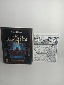 Il Tempio del Male Elementale Modulo Dungeons And Dragons Avanzato 1° Edizione 1985 - Foto 1 di 7