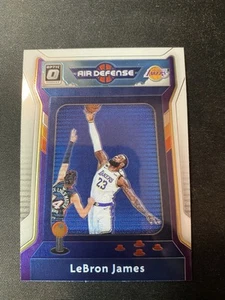 LEBRON JAMES 2020-21 PANINI OPTIC BASKETBALL AIR DEFENSE INSERT #3 NICE - Picture 1 of 2