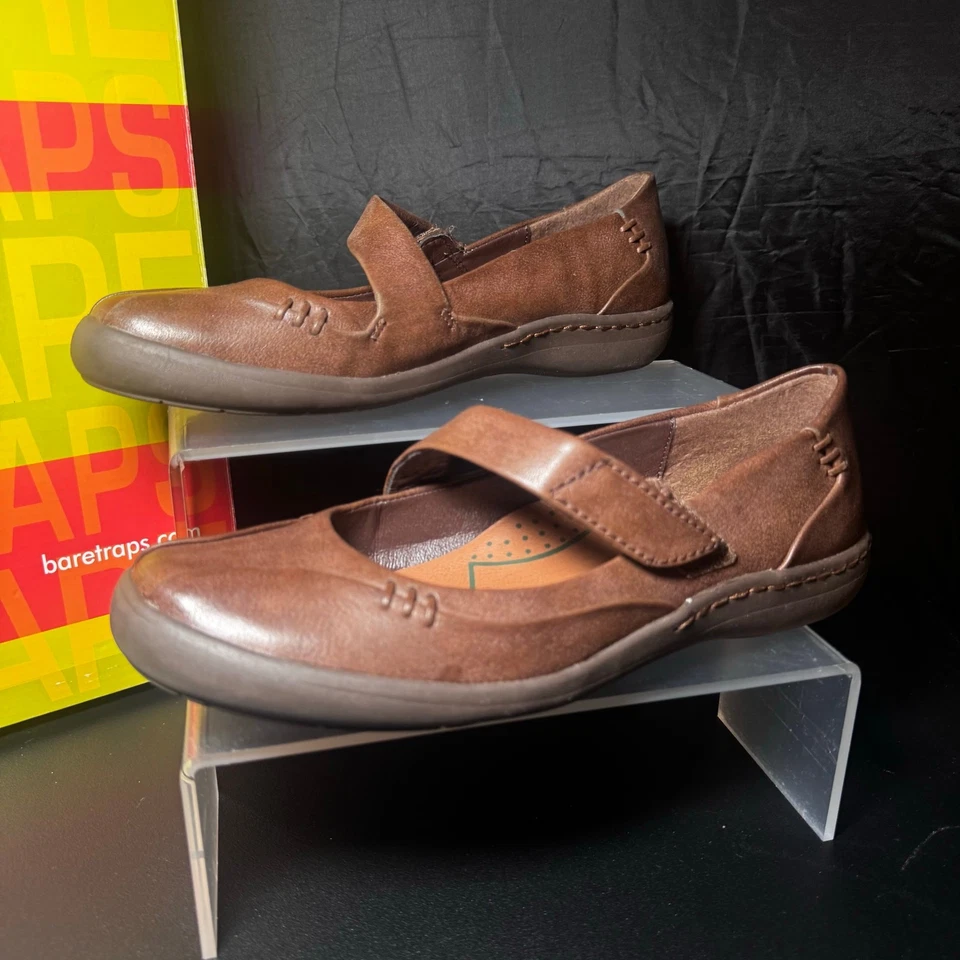 Baretraps Landon Mary Jane Zapatos Marrón 6 1/2 NUEVO  Foto 1 de 4